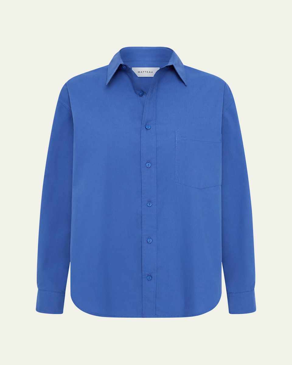 The Relaxed Button-Front Shirt